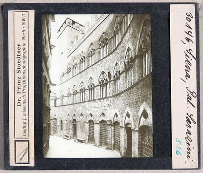 Vorschaubild Siena: Palazzo Sarazini (Stoedtner-Nr. 30146) 